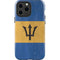 Barbados Flag Distressed iPhone 13 Pro Max Impact Case
